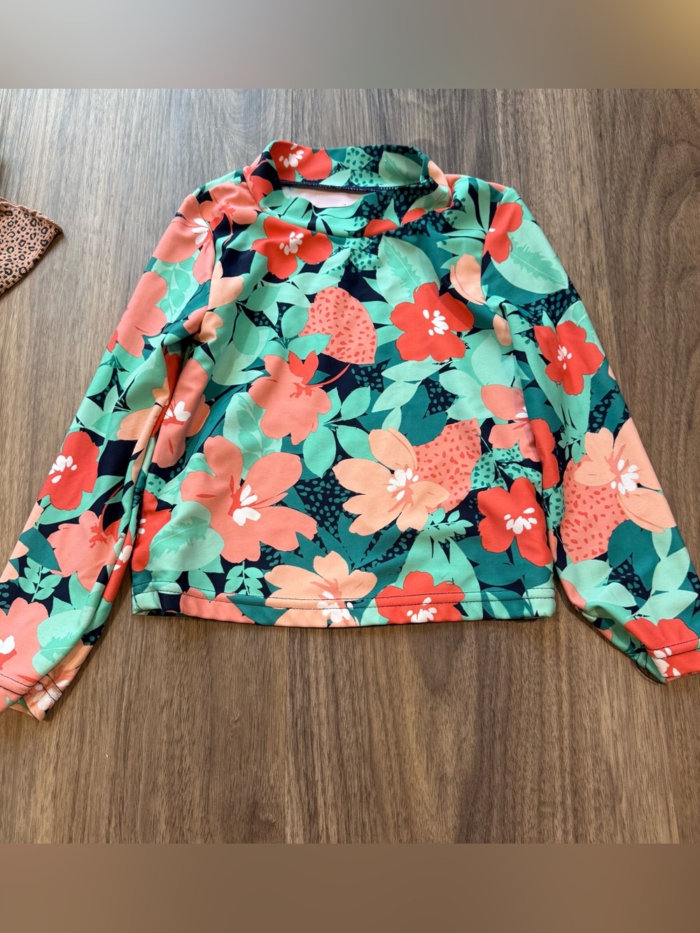 Girls swim shirt